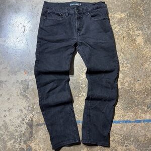 RSO Stitched Charcoal Slim / Straight Denim Jeans 33x30